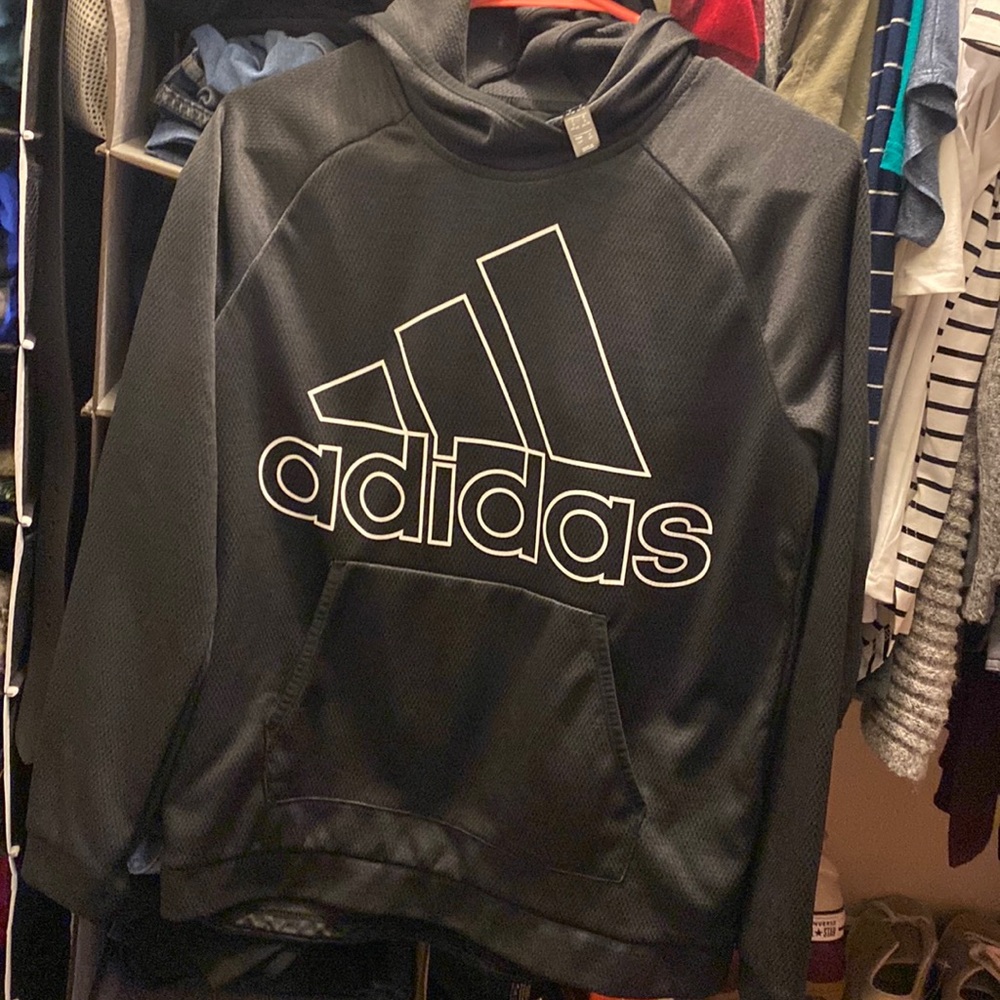 Adidas Black Lightweight Hoodie